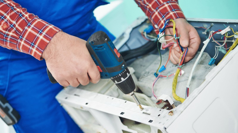 Seferihisar Toshiba Toshiba çamaşır makinesi kart tamiri – Su almama arızası orijinal parça ile giderildi. - Teknik servis örneği